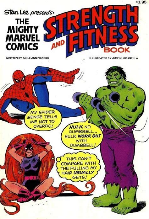 Stan Lee Presents The Mighty Marvel Comics Strength And Fitness Book