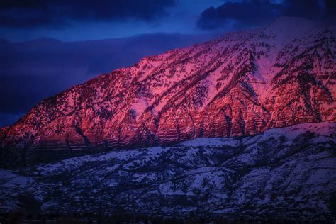 Mountain Sunset 5k Wallpaperhd Nature Wallpapers4k Wallpapersimages