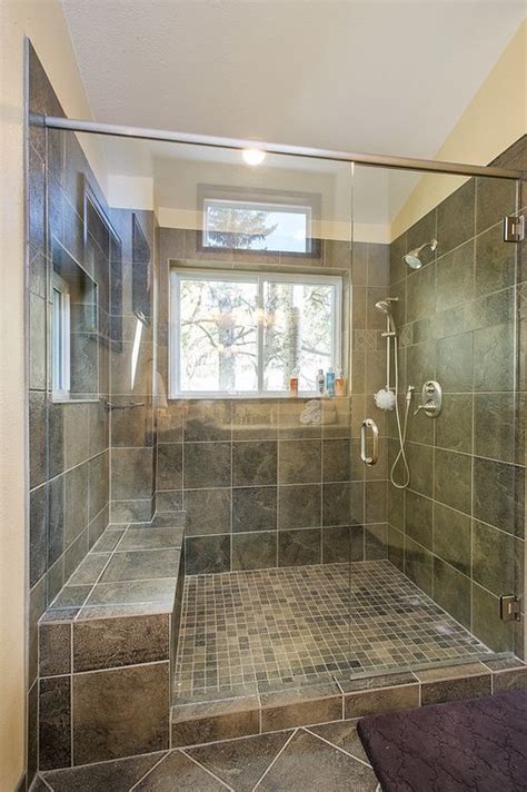 We have put together some amazing shower room designs for you to see. 40 Master Bathroom Window Ideas | Bathroom showers, Window ...