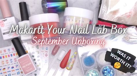 Your Nail Lab Box By Makartt September Unboxing Was It Worth It