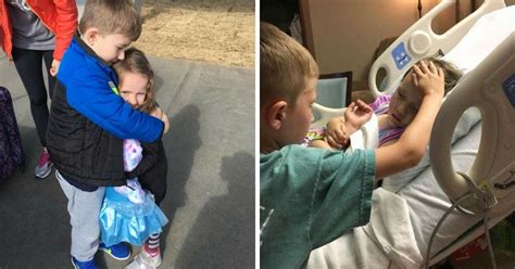 Heartbreaking Picture Of Brother Comforting His Dying Sister Proves How