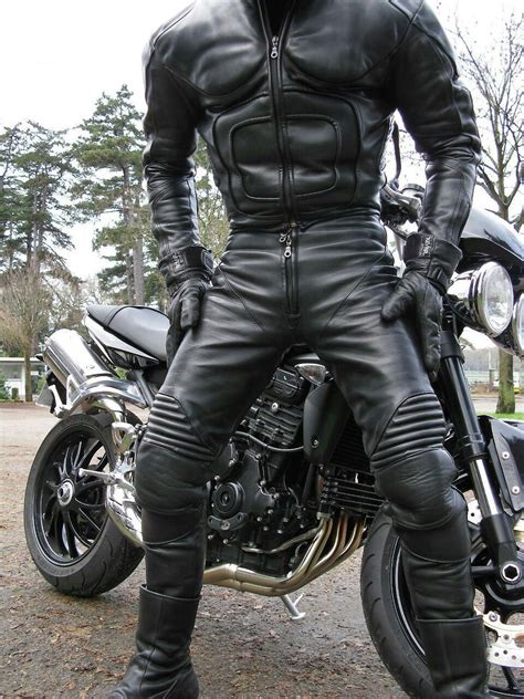 Pin By Bob Buick On A Leather Gear Mens Leather Clothing Leather Outfit Leather Jeans