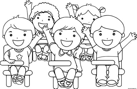 Students Coloring Pages