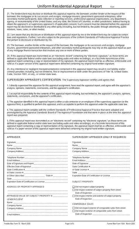 Fannie Mae Form 1004 Fill Out Sign Online And Download Printable Pdf