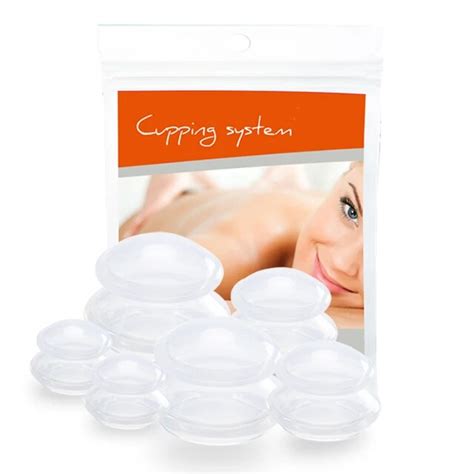 Spequix Silicone Massage Cups Silicone Cupping Therapy Ventouse Anti Cellulite Suction Cup