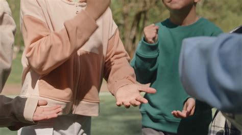 Cropped Shot Of Group Of Kids Playing Stock Footage Sbv 347797622