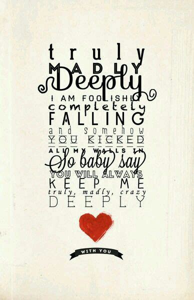 Trulymadly Deeply 1 D Direction Quotes One Direction Quotes One