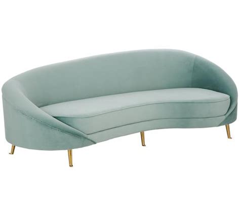 All content is posted anonymously by employees working at westwing home and living. Samt-Nierensofa Gatsby (3-Sitzer) in Türkis | WestwingNow ...