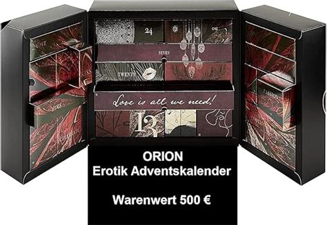 Orion Erotischer Adventskalender Für Paare Exklusiv Edition Wert 500€ Frauen And Männer Sex