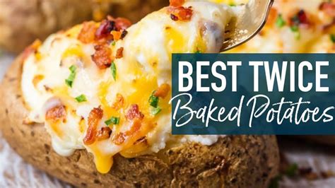Best Twice Baked Potatoes Recipe The Cookie Rookie Video