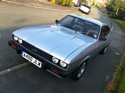 Ford Capri 28 Injection Silver With Brooklands Wheels