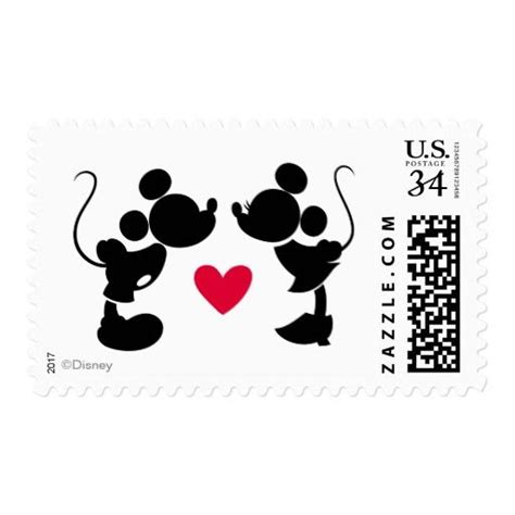 Mickey & Minnie Wedding Postage | Zazzle.com | Mickey, minnie wedding, Wedding postage, Wedding ...