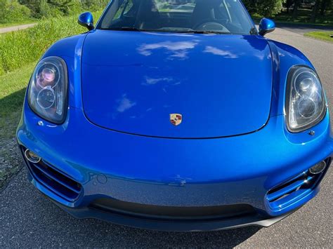 Cayman Sapphire Blue With Manual Trans Pasm Rennlist Porsche Discussion Forums