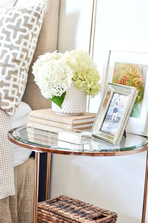 How To Decorate A Nightstand Stonegable