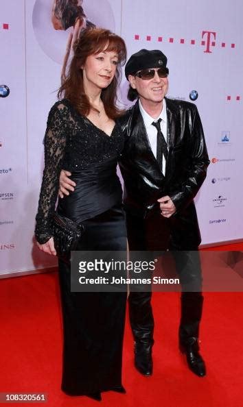 Klaus Meine And His Wife Gaby Attend The Diva Award 2011 At Hotel