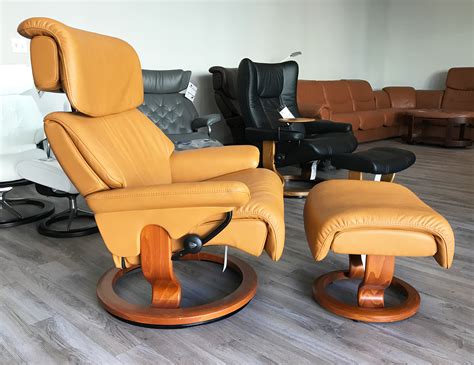 From modern to rustic, you can find a real leather armchair or accent chair that fits the bill. Stressless Spirit Large Dream Cori Tan Leather Recliner ...