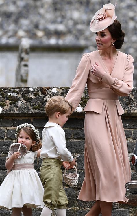 Kate At Sister Pippa Middleton S Wedding In Pink Alexander Mcqueen Dress