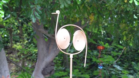 Stanwood Wind Sculpture Kinetic Copper Great Blue Heron