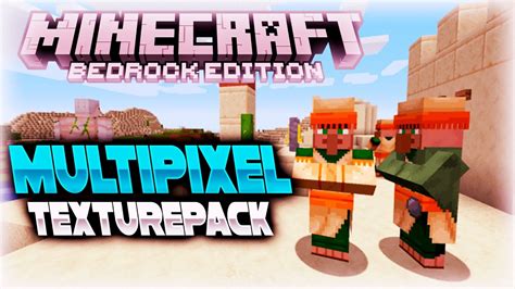 Multipixel Texture Pack Para Minecraft Pe Bedrock 120x El Mejor