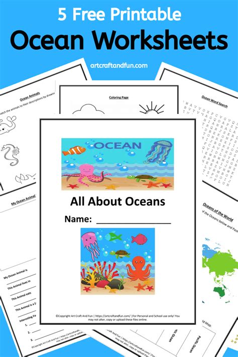 Your required expenses or needs. Grab 5 Free Printable Ocean Worksheets For Your Grade ...