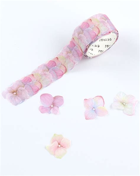 Flower Petal Masking Roll Sticker Kawaii Pens Washi Cute School