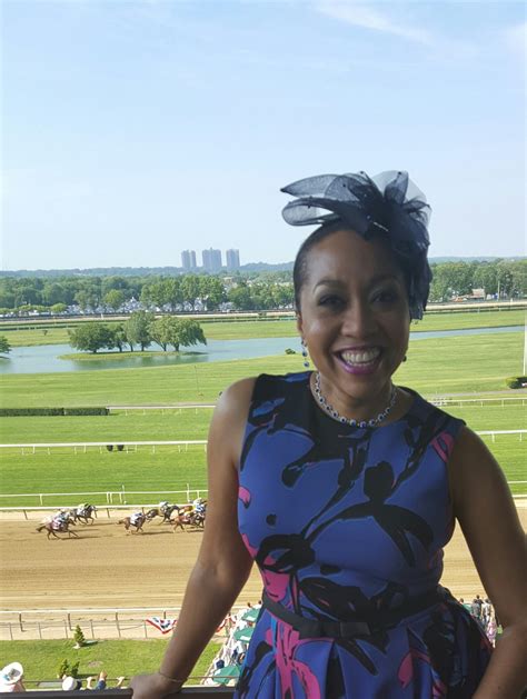 Angela Mckenzie Attended The 148th Belmont Stakes