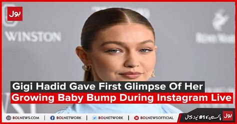 Gigi Hadid Gave First Glimpse Of Her Growing Baby Bump