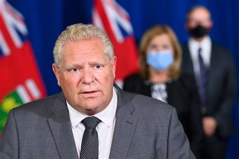 Premier doug ford to make announcement in toronto this afternoon ontario premier doug ford speaks at queen's park in toronto on tuesday january 12, 2021 to announce a state of emergency and stay at. Ontario Premier Doug Ford to make announcement in Minden ...
