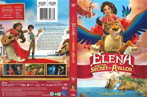 Elena And The Secret Of Avalor 2017 R1 Dvd Cover Dvdcovercom