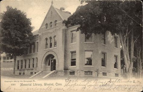 Memorial Library Winsted Ct