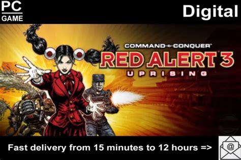 Command And Conquer Red Alert 3 Uprising Pc Steam Digital Global No