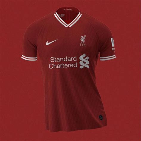 Share all sharing options for: Nik e Liverpool Home 2020-21 Concept Jersey Football Jersi ...