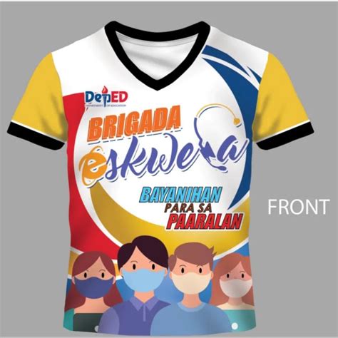 Brigada Eskwela 2022 Tshirt Shopee Philippines