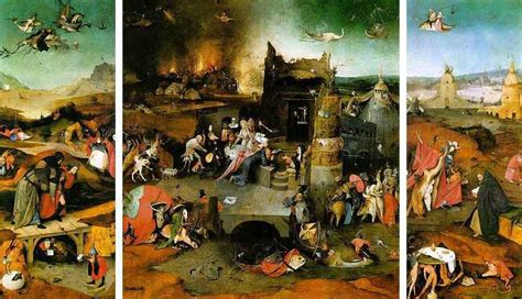 Hieronymus Bosch | Die Versuchungen des heiligen Antonius - figunetik