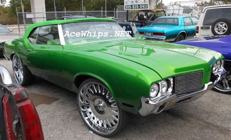 Ace 1 Candy Slime Green Oldsmobile Cutlass Vert On 26 Asantis