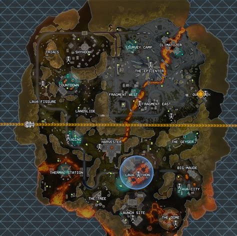 Apex Legends World S Edge Map Guide Loot Drops Hot Zones And More