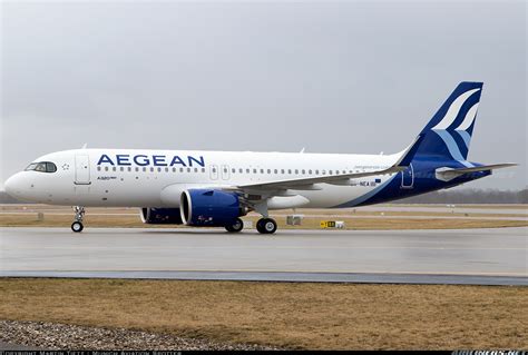Airbus A320 271n Aegean Airlines Aviation Photo 5888817