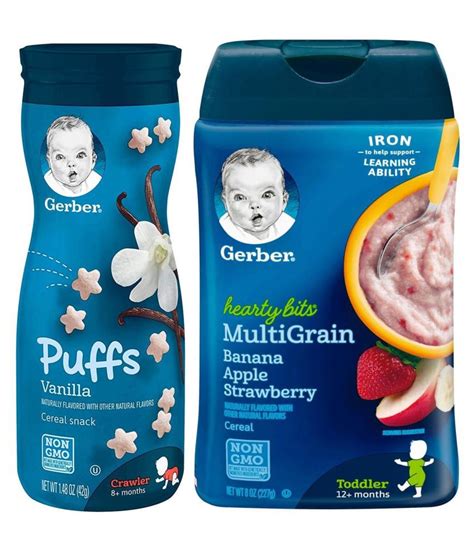Gerber Multigrain Infant Cereal For 6 Months 269 Gm Pack Of 2