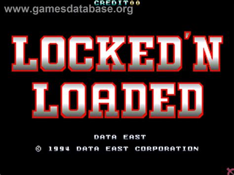 Locked N Loaded Arcade Artwork Title Screen