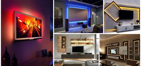Nuestros rack tv pedestal para led, led, curvo, plasma, oled son ideales para presentación, eventos, permite la posibilidad de fácil traslado al ser rodante, le da la posibilidad de moverlo en espacios compartidos, su diseño le permite instalar cables de conexión con mucha facilidad. 18 Marvelous LED Lights For TV Wall Units You Must See Today