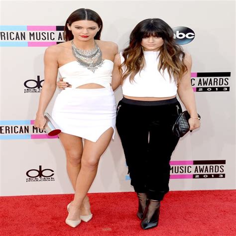 Kylie And Kendall Jenner From 2013 American Music Awards Red Carpet
