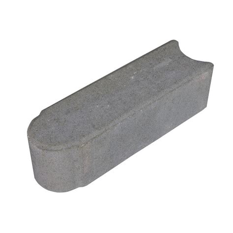 Oldcastle Edgestone 1175 In X 4 In X 3 In Gray Concrete Edger