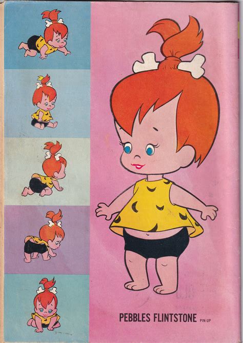 Hanna Barberas Pebbles Flintstone 1963 1 Iicw