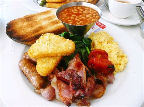 Yummy Foooooood A Full English Breakfast Hash Browns Toast