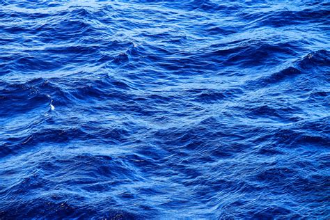 Deep Blue Ocean Waves Good Stock Photos