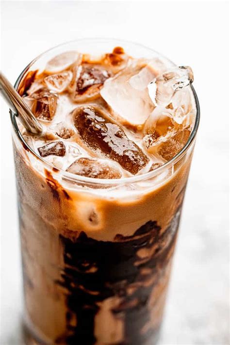 Easy Homemade Dunkin Mocha Iced Coffee Recipe 2023 Atonce