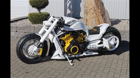 White Harley Davidson V Rod Vrscdx No Limit Custom Manufactur Youtube