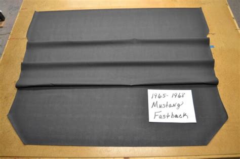 1965 66 67 1968 Ford Mustang Fastback Headliner Black For Sale Online