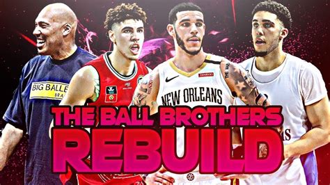 The Ball Brothers Rebuild Nba 2k20 Youtube