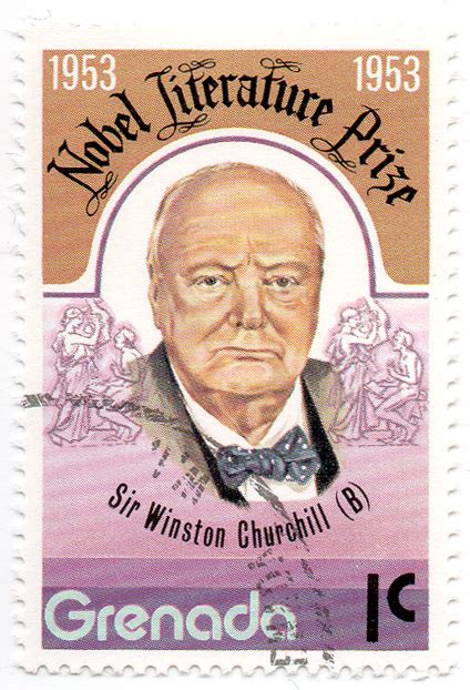 Nobel Literature Prize 1953 Sir Winston Churchill B